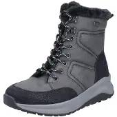 Rieker Schnürstiefel in grey | Gr.: 36