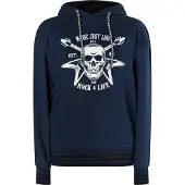 MyMo ROCKS Kapuzenpullover Damen Marine