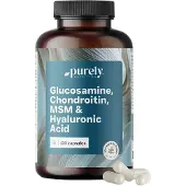 Purely Glucosamin, Chondroitin, MSM und Hyaluronsäure 120 St Kapseln