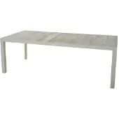 Siena Garden Silva Gartentisch 220x100cm Aluminium/Keramikfliese Taupe|Sand V28543