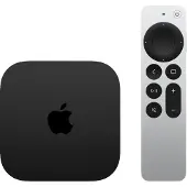 Apple TV 4K, , A15, 128 GB, AVC, H.264, HEVC, M4V, MP4, MPEG4, AAC, AC3, AIFF, EAC3, FLAC, HE-AAC, MP3, MP3 VBR, WAV, GIF, HEIF, JPEG, TIFF