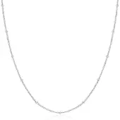 Ania Haie - NECKLACE - Orb Chain - silver