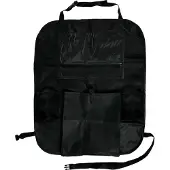 Benson Autositz-Organizer - schwarz - Polyester - 55 x 44 cm - mit Tablet-Halterung