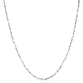 Ania Haie - NECKLACE - Box Link Chain - silver