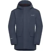 Jack Wolfskin Kinder Jacke Canvey Jacket Blau 128