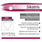 Biovena Health Sikatris Silikonpflaster für Dekolleté-Falten 5 St