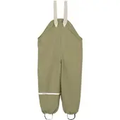 CeLaVi Regenhose gefüttert mit Trägern, gruen, 90