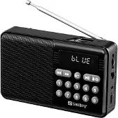 Sandberg 421-18, Tragbar, Analog, FM, 87,5 - 108 MHz, 5 W, 3,5 mm