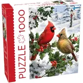 Tactic Puzzle Lovers Birds on Branch 1000 pcs puzzle, 1000 Stück(e), Weihnachten