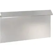 vidaXL Schneckenzaun 50 x 3,5 x 25 cm Edelstahl Silber