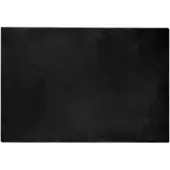 vidaXL Rutschfester Kunstfellteppich Olite Schwarz 120 x 170 cm