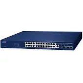Planet GS-4210-16UP8T4X, Managed, L2/L4, Gigabit Ethernet (10/100/1000), Vollduplex