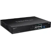 Trendnet TPE BG102G - Switch - 10 Anschlüsse - unmanaged - an Rack montierbar