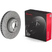 Brembo Bremsscheibe 09.D529.23, vorne, belüftet, hochkarbonisiert, 1 Stück
