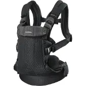 BabyBjörn Babytrage Harmony 3D Mesh inkl. Überzug, Schwarz