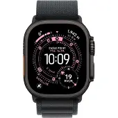 Apple Alpine Loop Armband für Watch | 44/45/46/49 mm - Größe S - Black / Black Titanium