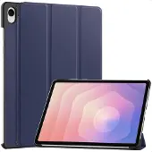 IMoshion Trifold Klapphülle für das Samsung Galaxy Tab S11 - Dunkelblau