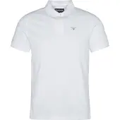 Barbour Poloshirt Original Sports MML0358WH11 Weiß Tailored Fit
