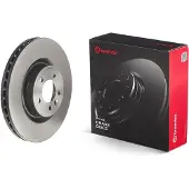 Brembo Bremsscheibe 09.C819.11, vorne, belüftet, hochkarbonisiert, 1 Stück
