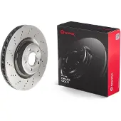 Brembo Bremsscheibe 09.B744.51, vorne, belüftet, hochkarbonisiert, 1 Stück