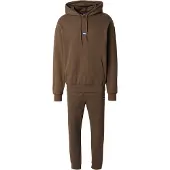 HUGO Trainingsanzug-Set aus Baumwolle mit blauem Logo-Patch Grösse S