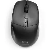 Port Designs 900715, rechts, Optisch, RF Wireless + Bluetooth, 2400 DPI, Schwarz