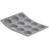 De Buyer Form 12 Mini Tartelette Elastomoulds Grau Rechteck Silikon