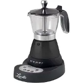 Beper BC.041N, Espressomaschine, Gemahlener Kaffee, 400 W, Schwarz