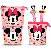 KARACTERMANIA Minnie Pop Up Federmäppchen mit 2 löschbaren Gelstiften