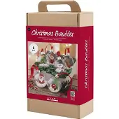 Creotime DIY Set Weihnachtskugeln Perlen