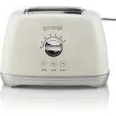 Gorenje T900RL, 2 Scheibe(n), Champagner, Metall, Kunststoff, Tasten, Drehregler, 1000 W, 1 m