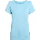 ENERGETICS Damen T-Shirt Jewel SS W 920 MELANGE/BLUE LIG