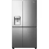 Hisense RS818N4TIC Side by Side – Kühl-Gefrierkombination, Eis-Wasserspender, 632 Liter, Smart WiFi