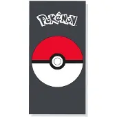 Carbotex Pokémon Pokeball Badetuch, Strandtuch 70x140cm