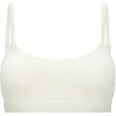 Schiesser Bustier "Unique Cotton", Damen, Gr. 40, N-Gr, weiß (off, weiß), Obermaterial: 90% Baumwolle, 10% Elasthan, unifarben, BHs Bustier, mit herausnehmbaren Pads, ohne Bügel