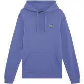 Lyle & Scott Loopback Baumwoll-Hoodie - Blau