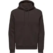 Only & Sons Kapuzenpullover in Mulch | Gr.: S