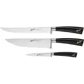 General Elegance Black Glossy Chef-Set 3-tlg.