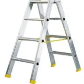 HACA Doppelstufen-Stehleiter MEHRSI, 4 Stufen, 5 kg
