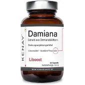 Kenay Damiana | Extrakt aus Damianablättern Nahrungsergänzungsmittel 60 St Weichkapseln