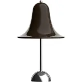 Verpan Pantop Akku-Tischleuchte braun - , Pantop, dimmbar, Braun / Rost, für Wohnzimmer, Kunststoff, Design