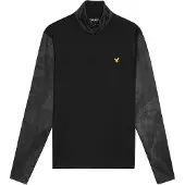 Lyle & Scott Layer Printed Contour, schwarz