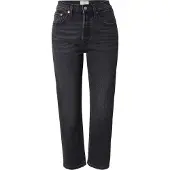 Levi's Damen Jeanshose 501 Crop High Rise, Straight Fit, Schwarz (Delivery Dista