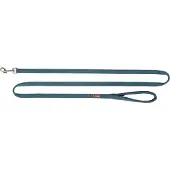 Trixie Hondenriem Premium Extra Lang Petrol - 180X1 Cm