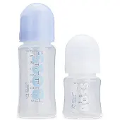BOSS Geschenkbox mit zwei BPA-freien Baby-Fläschchen Grösse ONESI