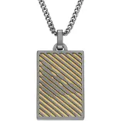Emporio Armani Silver Stainless Steel Necklace EGS3239060