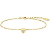 Ania Haie Armband - 925er Sterlingsilber Tiny Shield - Gr. ONESIZE - in Gold - für Damen