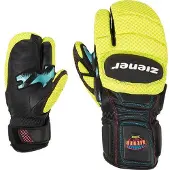 Ziener Fäustlinge Gator Z PR Lobster Herren Black / Toxic Yellow-7