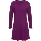 LASCANA Sleepshirt mit Wellensaum