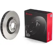 Brembo Bremsscheibe 09.D938.11, vorne, belüftet, geschlitzt, hochkarbonisiert, 1 Stück
